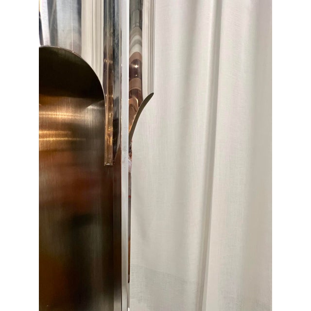 Silver Orgue Table Lamp from Maison Charles, 1960s For Sale - Image 8 of 10