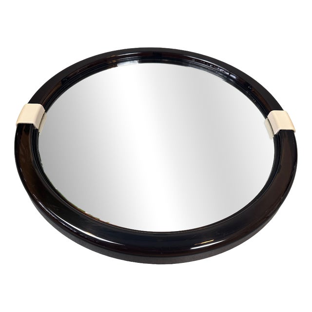 Vintage Tilting Mirror in Smoked Acrylic Glass, 1970s For Sale