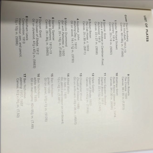 "British Painting 1910-1945" Tate Gallery Morphet For Sale - Image 10 of 10