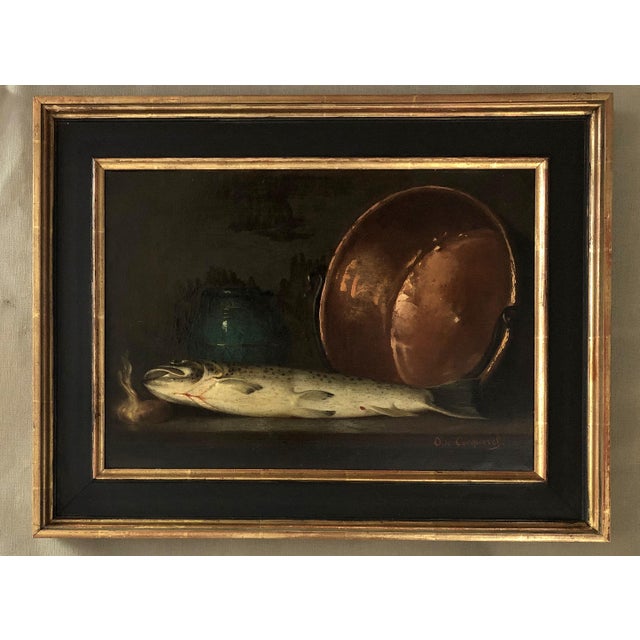Cocquerel, Still Life, 1800s, Oil on Canvas For Sale - Image 9 of 9