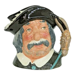 Royal Doulton D6461 Sancho Panca Toby Jug Porcelain Character Mug