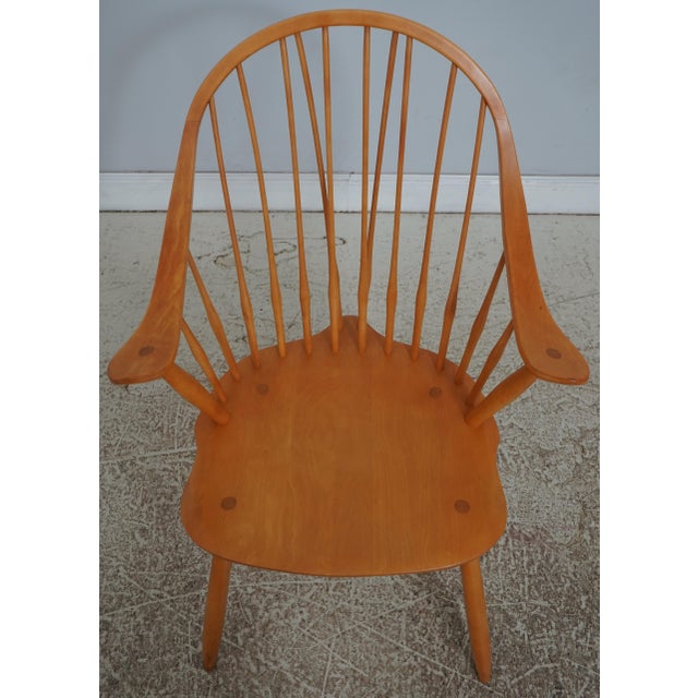 Age: Approx: 30 Years Old Details: Maple Prospers Armchair High Quality Construction Modern Windsor Style Traditional...