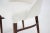 Danish Beech Chair in Sheepskin Fabric, 1960s For Sale - Image 6 of 10