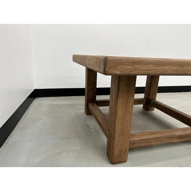 Modern Oak Coffee Table, 1970s For Sale - Image 6 of 13