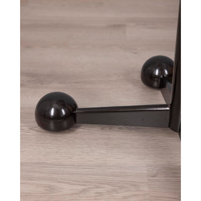 Vintage Trolley Table in Black Metal from Allegri For Sale - Image 6 of 11