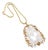 Mid 20th Century Buccellati Yellow Gold Lavender Jade Pendant Necklace For Sale