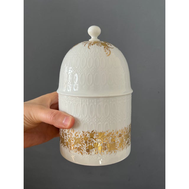 1960s Rosenthal Romance Lidded Jar & Creamer - Set of 2 For Sale - Image 11 of 12