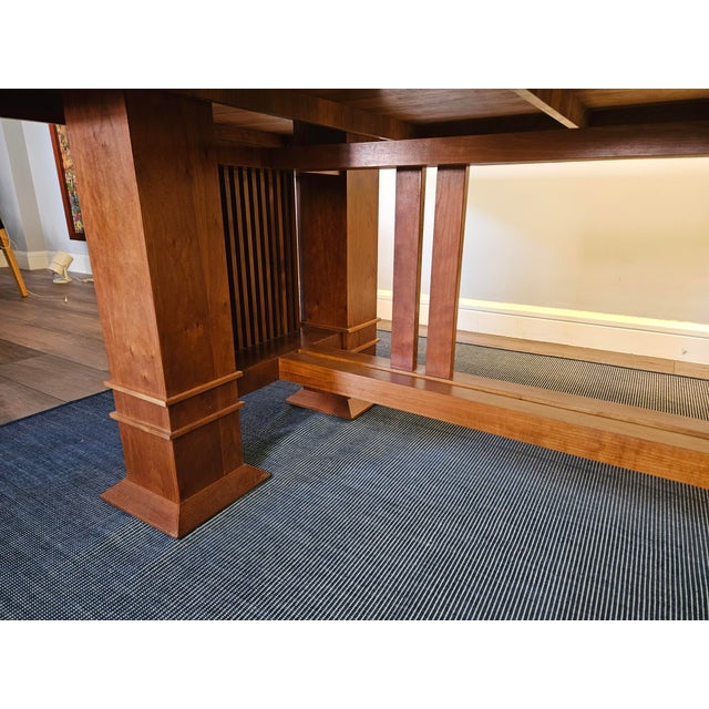 Frank Lloyd Wright Dining Table For Sale - Image 10 of 11