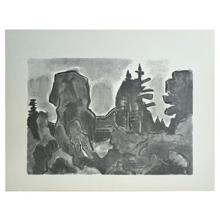 Schmidt-Rottluff, Composition, 1966, Lithograph For Sale