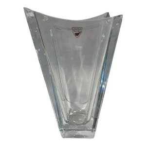 Late 20th Century Orrefors Crystal Vase