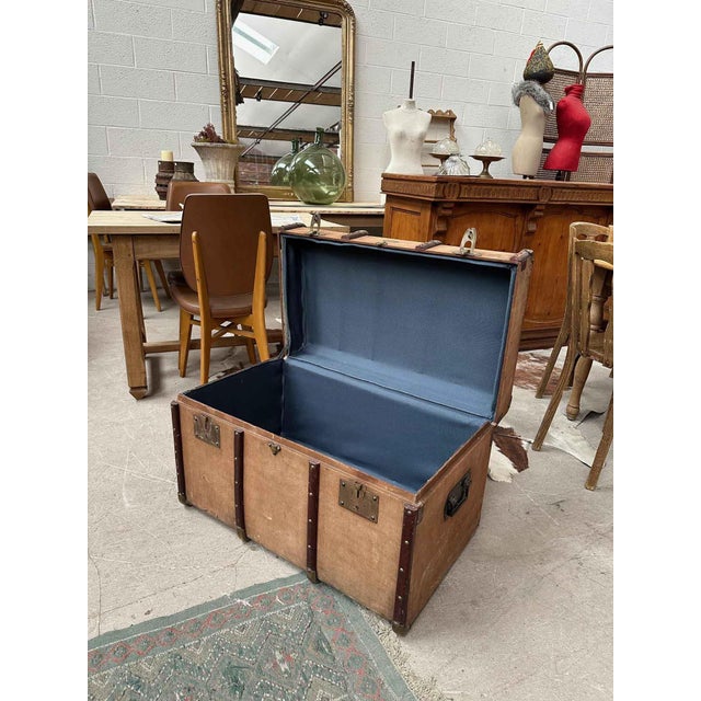 Vintage Soyez Père Travel Trunk, Lille For Sale - Image 12 of 13