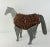 Vintage Metal & Wicker Horse For Sale - Image 9 of 12