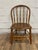 Farmhouse Antique Farmhouse Windsor Hoop Back Spindle Back Dining Side Chair For Sale - Image 3 of 10