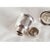 Antique Art Deco American Silver Pepperettes from L Brothers, 1920s, Set of 2 For Sale - Image 6 of 10
