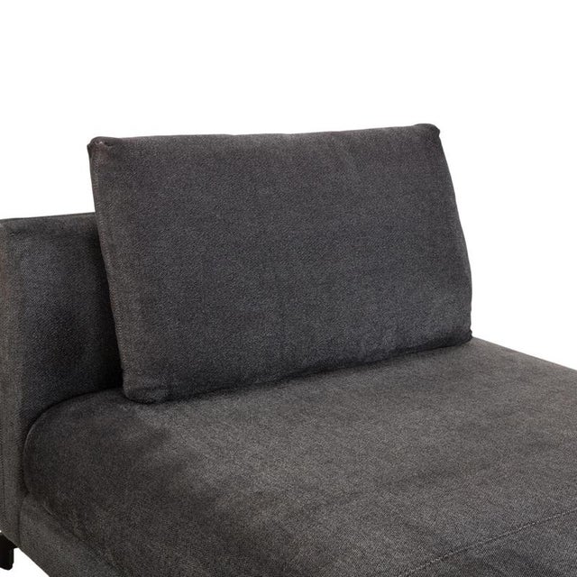 Nuvola Daybed in Grey Fabric from Rolf Benz For Sale - Image 4 of 17