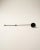 Vintage Candle Snuffer w/ Stone & Metal Handle (13") For Sale - Image 4 of 4
