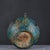 Late 20th Century Archaistic Chinese Bronze Lidded Hu Vase With Dragon Handles and Long Inscription For Sale - Image 5 of 9