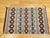 American Vintage Native American Indian Navajo Rug, Geometric Banded Pattern, Wool & Cotton, 2x3 For Sale - Image 3 of 14