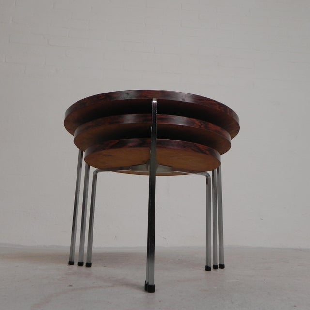 Nesting Tables from Vaza Roden, 1960s, Set of 3 For Sale - Image 6 of 18