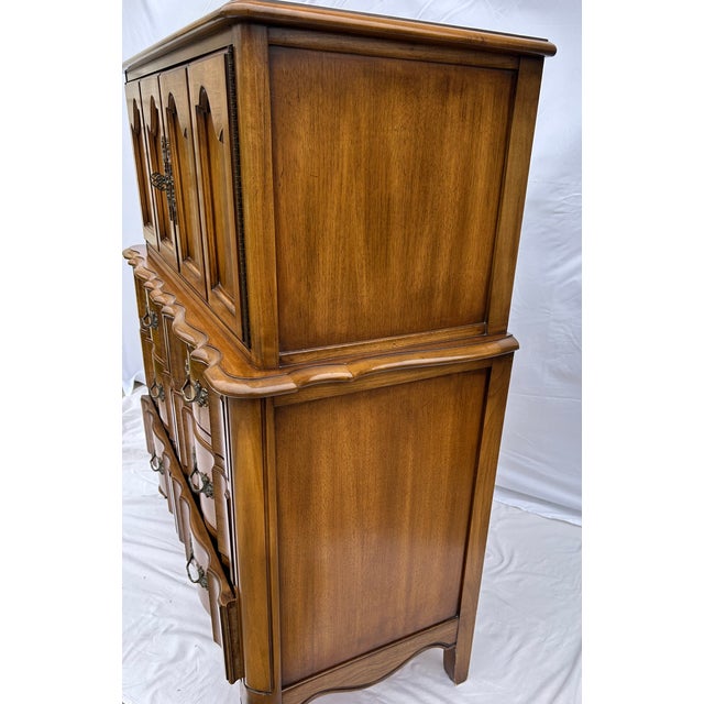 Mid 20th Century White Furniture Bedroom Set of 3 For Sale In Philadelphia - Image 6 of 18