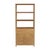 Nora 32 in W. x 72 in. H Wood 3- Tier Etagere Bookcase, Light Natural For Sale In Chicago - Image 6 of 8