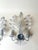 Italian Florentine Silver Leaf Wall Lights, 1970s, Set of 2 For Sale - Image 11 of 13