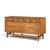 Mid-Century Modern Broyhill Brasilia Mid Century Walnut and Brass 6 Drawer Dresser For Sale - Image 3 of 9