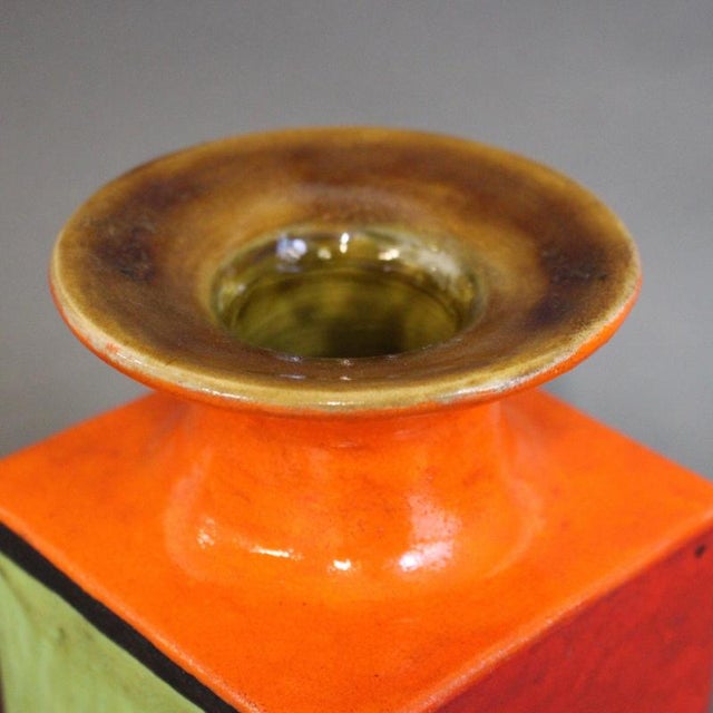Vintage Italian Sculptural Vase by Bruno Gambone, 1970s For Sale - Image 14 of 18