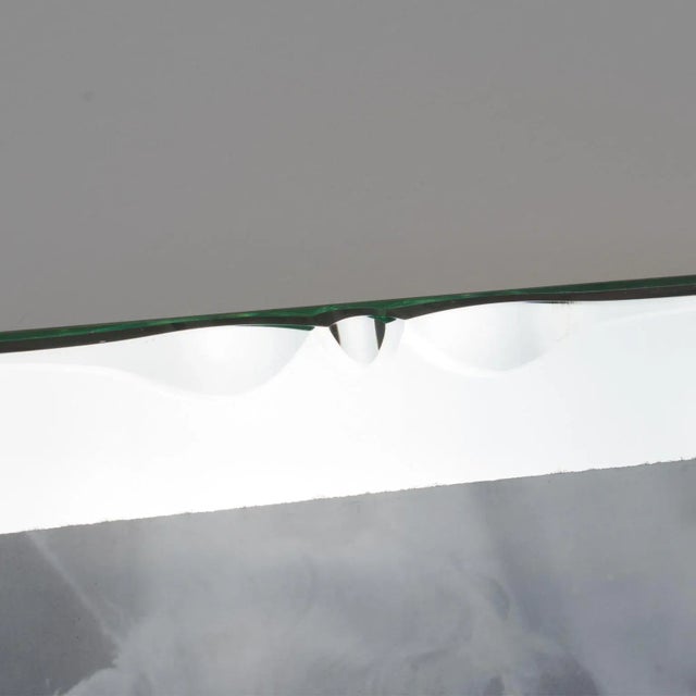 Silver Mirror Picture Frame, France 1940s For Sale - Image 8 of 9