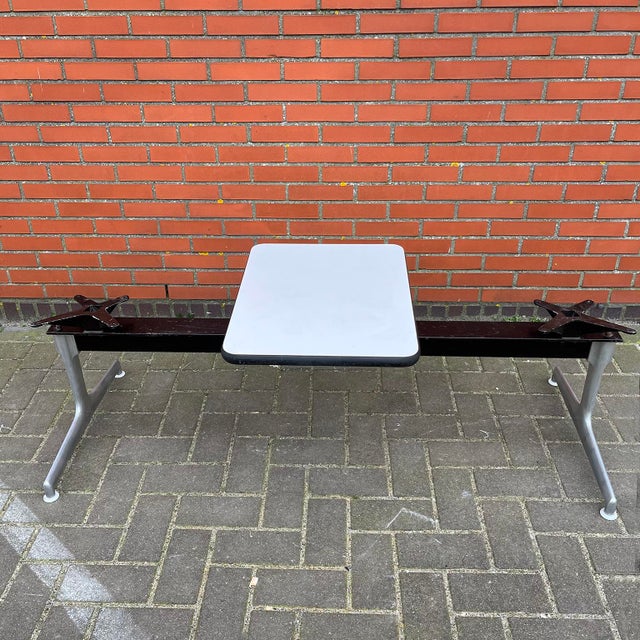 Metal Tandem for Chairs and Table by Charles & Ray Eames for Herman Miller For Sale - Image 7 of 14