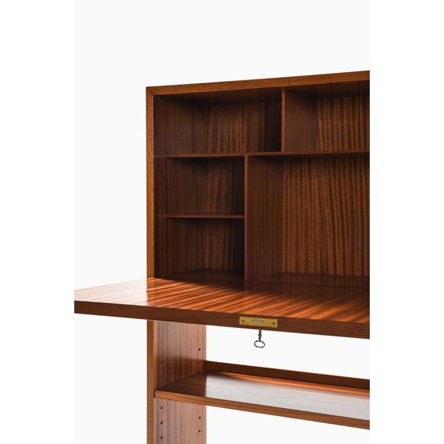 1940s Bookcase and Cabinets in Mahogany attributed to Josef Frank, 1940s, Set of 3 For Sale - Image 5 of 9