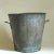 Large Antique Rustic Zinc Bucket, 1890s For Sale - Image 10 of 10