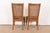 Drexel Heritage Mid-Century Modern Walnut and Cane High Back Dining Chairs, Set of Five For Sale - Image 9 of 10