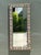 Mid-Century Modern Vintage Striped Bone Inlay Wall Mirror For Sale - Image 3 of 14