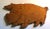 1970’s Wooden Folk Art Painted Pig Cut Out Wall Hanging For Sale In Philadelphia - Image 6 of 6