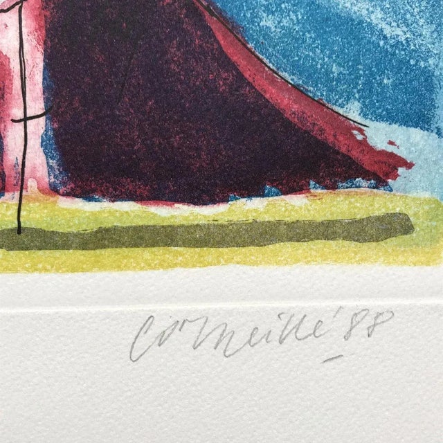 Guillaume Corneille, Composition, Aquatint, 20th Century For Sale - Image 4 of 10