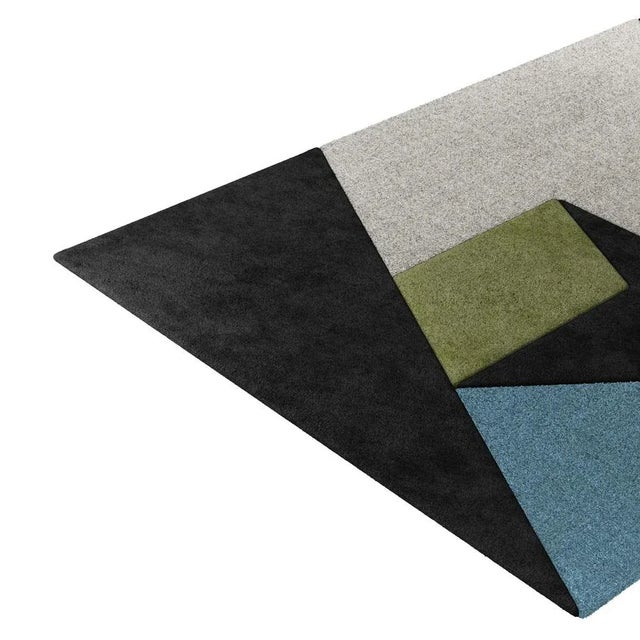Contemporary Rug #019 by TAPIS Studio For Sale - Image 3 of 4