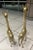 Metal Fine Pair of Midcentury Brass Giraffe Sculptures For Sale - Image 7 of 13