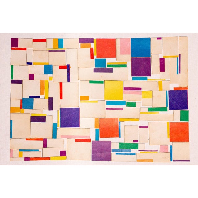 “Candyland #7” Limited Edition Archival Collage Print by Andrew Dresher For Sale