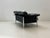 Two-Seater Sofa in Black Leather by Pierluigi Cerri for Poltrona Frau, Italy, 1990s For Sale - Image 6 of 17