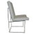 Milo Baughman Milo Baughman Leather & Chrome Thin Series High Back Chair For Sale - Image 4 of 8