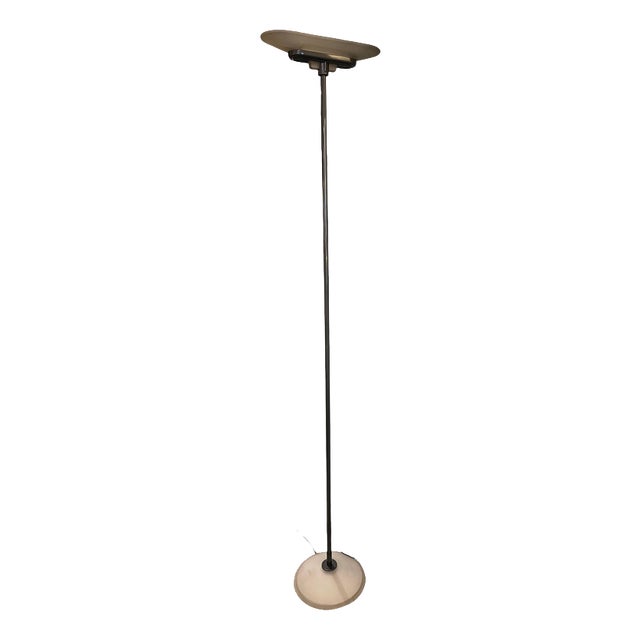 Vintage Italian Iron Floor Lamp, 1970s For Sale