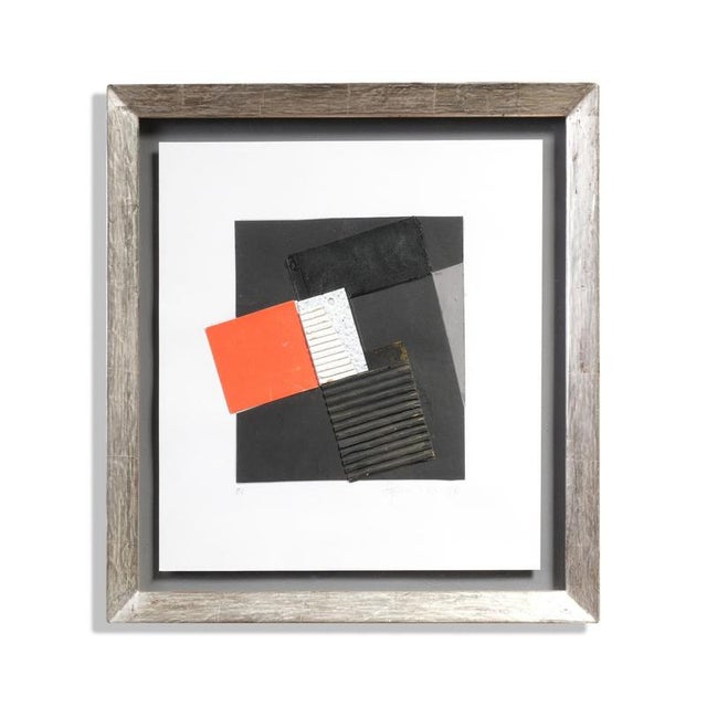 Heinrich Siepmann, Composition, Collage, Framed For Sale - Image 4 of 4