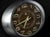 Vintage Mid-Century Wall Clock in Metal and Wood from Starke, Europe, 1970s For Sale - Image 3 of 5