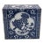 Chinese Blue & White Fu Lion Headrest For Sale