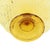 Art Deco Amber Cake Stand in Depression Glass For Sale - Image 12 of 16