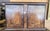 Spectacular large burl walnut double door top and bottom cabinet. This 17th century piece is most likely Flemish, Germanic...