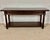 1930s Large Spanish Walnut Rustic Console With Three Drawers and Lower Shelf, 1930s For Sale - Image 5 of 15