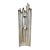 Contemporary Visual Comfort Claymore Silver Leaf Sconces - Set of 4 For Sale - Image 3 of 6