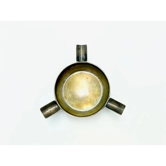 19 Century Silver Plated Ashtray with Three Panthers, 1960s For Sale - Image 7 of 11